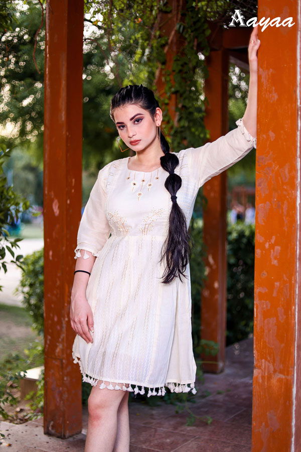 Aayaa Vol 10 Short Party Wear Kurti Catalog
